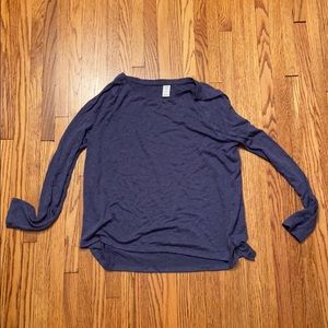 Blue heathered Old Navy long sleeve